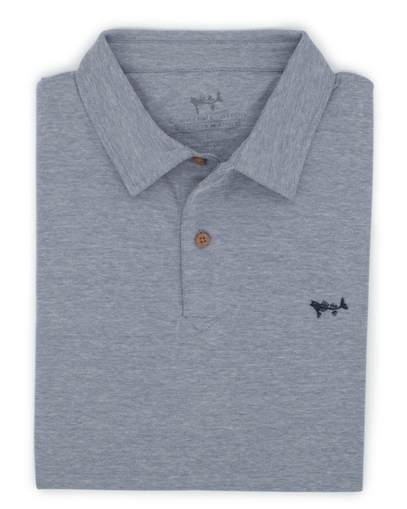 Navy Solid Polo