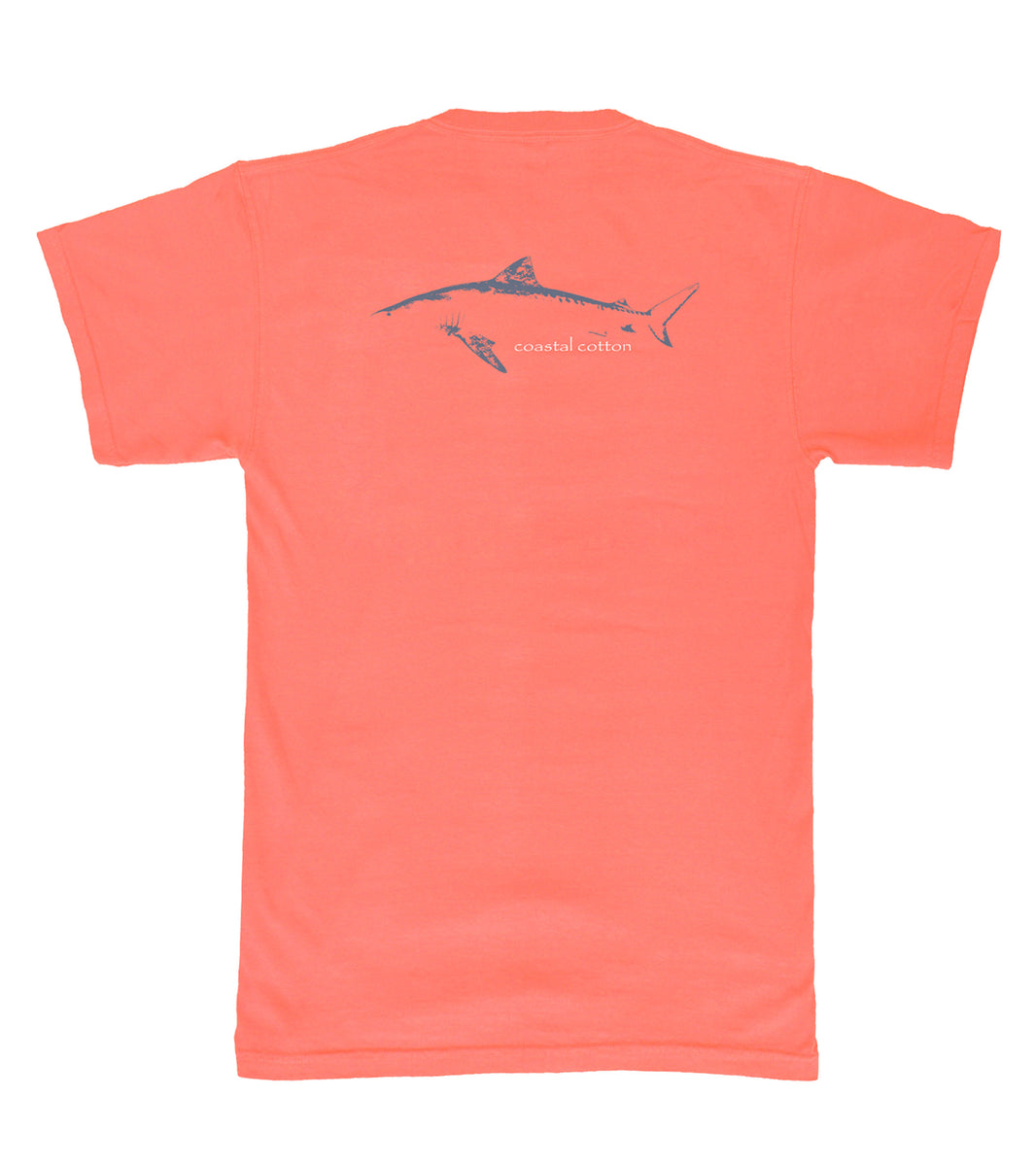Coastal Cotton Long Sleeve Sport Shirt - Watercolor Plaid