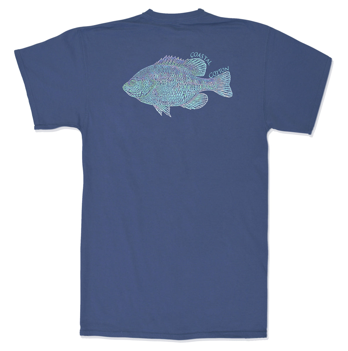 Realtree, Men's Short Sleeve Fishing Guide Shirt, Blue Grotto
