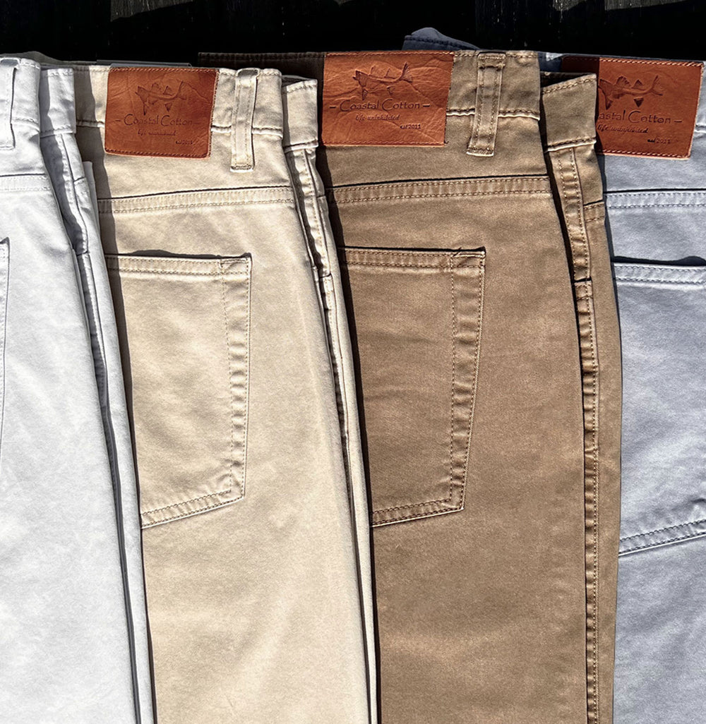 coastal cotton-youth 5 pocket pant