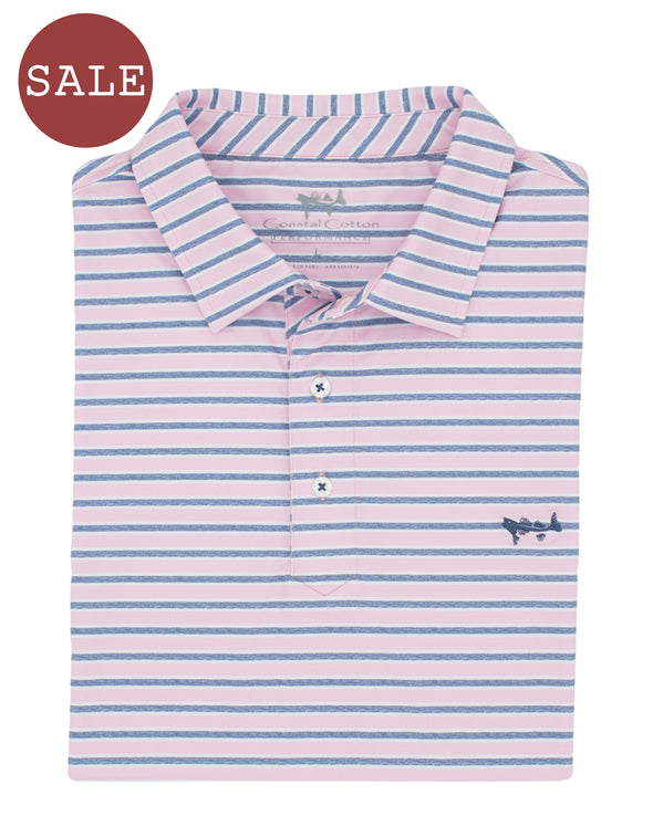 Snapper Blue Performance Polo