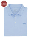 Sky Blue Mesh Polo