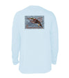 Sky Blue Duck Stamp Long Sleeve Tee