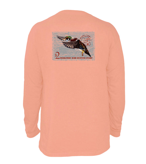 Sunset Duck Stamp Long Sleeve Tee