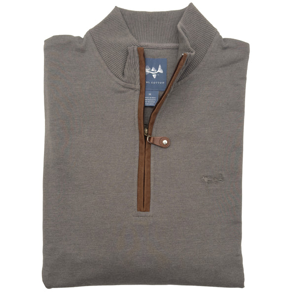 Bronze French Terry Quarter Zip