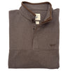 Mocha Oxford Herringbone Pull Over