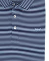 Bay Blue Stripe Polo