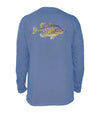 Bluegill Long Sleeve Wake Blue