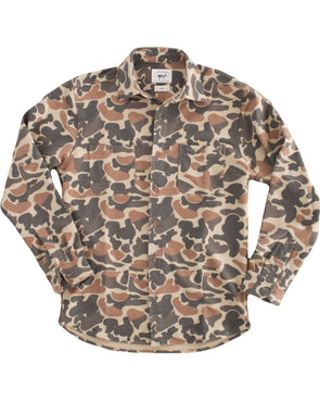 Classic Camo French Terry Shacket