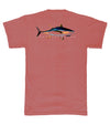 Neon Tuna Tee Crimson
