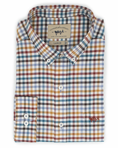 Harvest Gingham Sport Shirt