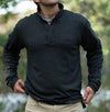 Graphite Oxford Herringbone Pull Over