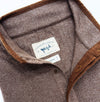 Oxford Herringbone Pull Over Mocha