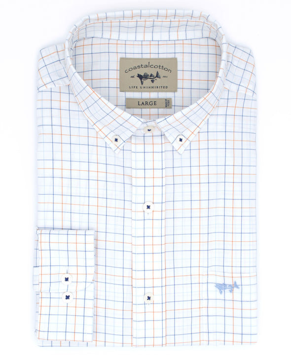 Island Check Performance Sport Shirt