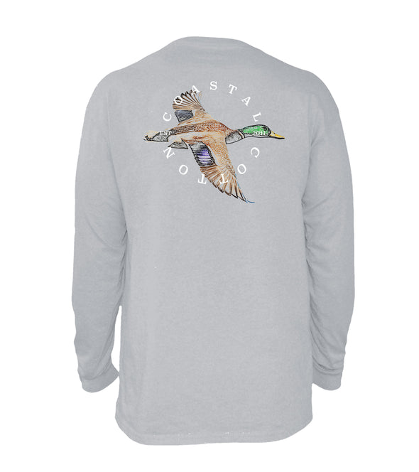 Light Grey Mallard Long Sleeve Tee