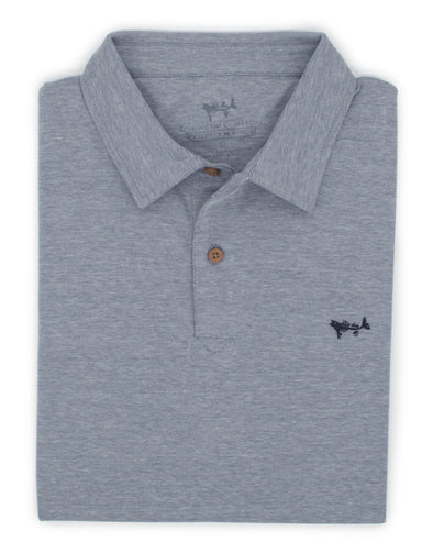 Navy Solid Performance Polo