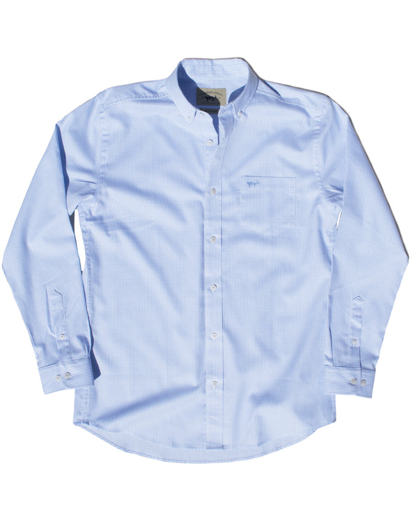 Ocean Blue Performance Sport Shirt