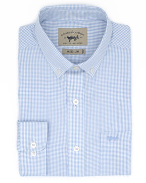 Ocean Blue Performance Sport Shirt