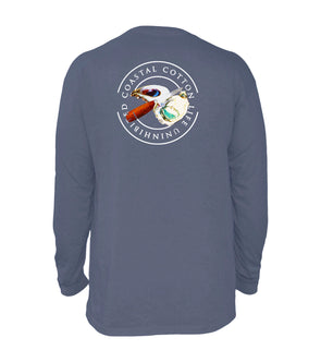 Oyster Long Sleeve Stone BLue