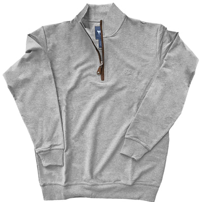 Heather Grey Quarter Zip