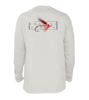 Beige Red Fly Long Sleeve Tee