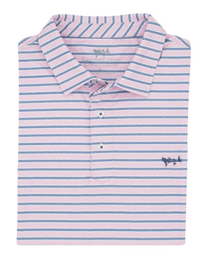 Snapper Blue Performance Polo