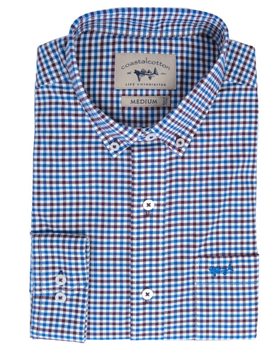 Pacific Gingham Sport Shirt