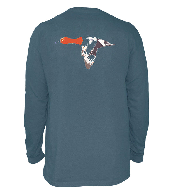 Indian Teal Red Head Long Sleeve