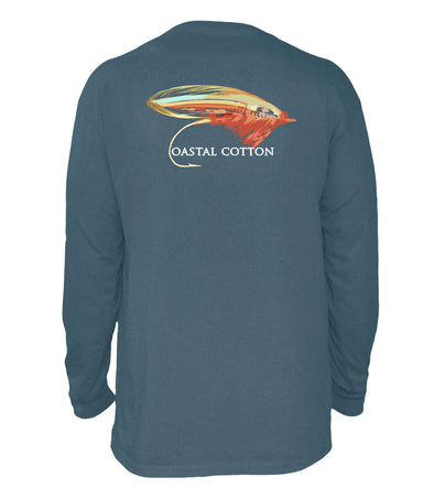 Indian Teal Long Sleeve Fly 