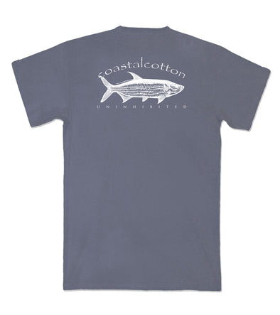 Tarpon Tee Slate Blue