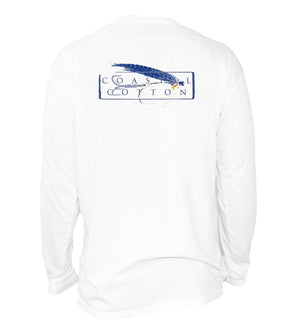 Treble Hook Long Sleeve White