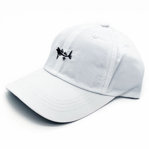 white nylon cap
